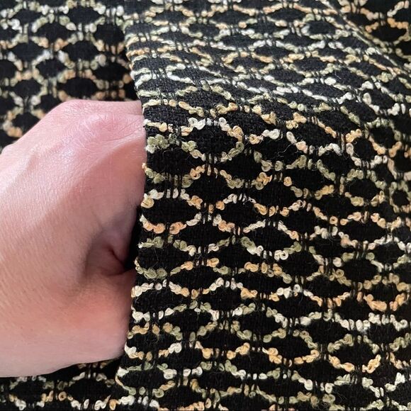 Vintage Austin Reed Patterned & Textured Silk Blend Blazer - Picture 7 of 11